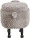 SHEEP - Hocker - Grijs - Polyester