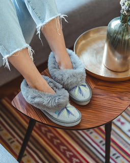 Sheepers Heather - Pantoffels voor Dames - Sloffen uit 100% Schapenvacht - Maat 36