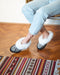 Sheepers Zebra - Pantoffels voor Dames - Sloffen uit 100% Schapenvacht - Maat 38