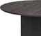 SHEHO - Eettafel - Zwart - ⌀ 120 cm - MDF