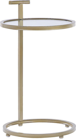 SHELBY - Bijzettafel - Goud - IJzer