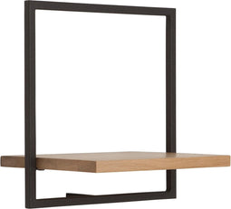 Shelfmate - d-Bodhi - Type B - Wandbox – Wandplank – Zwart Gecoat Frame (EBF) - 25 x 35 x 35 CM