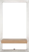 Shelfmate - d-Bodhi - Type E - Wandbox – Wandplank – Eikenhout (ESF) - 25 x 20 x 35 CM