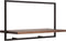 Shelfmate - Type A (WBF) - Wandbox - American Walnut - Black powdercoated Frame