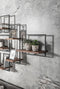 Shelfmate - Type A (WBF) - Wandbox - American Walnut - Black powdercoated Frame