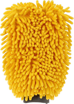 Shell Auto Washandschoen - Schoonmaak Handschoen - Autowashandschoen - Schoonmaakhandschoenen - Washandschoen Auto - Geel