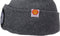 Shell Muts met Ledverlichting - Hoofdlamp - Beanie - Muts - Wintersport - Grijs