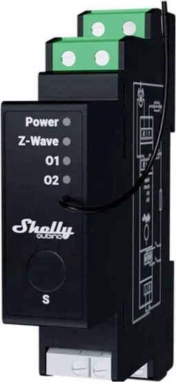 Shelly Wave Pro Shutter Rolluikactor Z-Wave