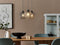 SHERRY - Hanglamp 3 lampen - Grijs - IJzer