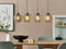 SHERRY - Hanglamp 4 lampen - Grijs - IJzer