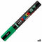 POSCA PC-5BR - Markeerstift BRUSH - Inkt op waterbasis - Groen (6 stuks)