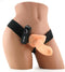Pipedream Fetish Fantasy voorbind vibrator Vibrating Hollow Strap-Onkin beige - 6,5 inch