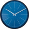 nXt - Wandklok - 40 cm - Plastic - Blauw - 'Ethan'