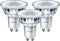 Philips LED Spot - GU10 - 25 W - warmwit licht - EyeComfort - (3 stuks)