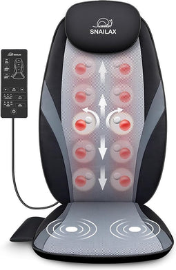 Shiatsu -Massage Stoel Kussen met Warmte - Transformeer elke stoel