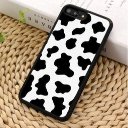 ShieldCase Holy Cow Hoesje geschikt voor Apple iPhone 8 / geschikt voor Apple iPhone 7 TPU hoesje - Kwalitatieve backcover - Koe patroon - Koeienprint
