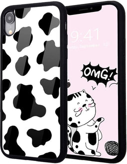 ShieldCase Holy Cow Hoesje geschikt voor Apple iPhone Xr TPU hoesje - Kwalitatieve backcover - Koe patroon - Koeienprint