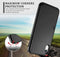 ShieldCase Kaarthouder case met slide iPhone Xr hoesje - Hardcover hoesje met ruimte voor pasjes - Extra sterke bescherming - Kwalitatieve backcover - zwart