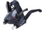 Shifter-/remhendel Shimano Tourney ST-TX800 links - 3 speed - 2-vingers - zwart