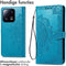 iMoshion Hoesje Geschikt voor Xiaomi 13 Pro Hoesje Met Pasjeshouder - iMoshion Mandala Bookcase - Turquoise