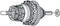 Shimano Binnenwerk SG-3C41 Nexus 3V 178mm