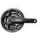 Shimano Crankstel 7/8-speed Altus FC-M311 42/32/22T met kettingrand - zwart