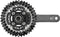Shimano Deore MTB FC-M6000 Crankset 3x10-speed, 40-30-22 tanden, zwart Pedaalarmlengte 175mm