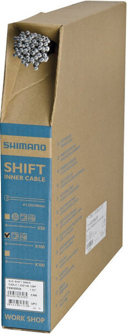 Shimano Derailleurkabel sis 2100/ 1,2 mm rvs 100 stuks