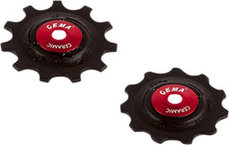 Shimano Derailleurwieltjes PVC 9/10/11V RVS-Keramisch zwart