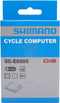 Shimano Fietscomputer Steps Sc-e6000 Di2 9 Functies