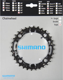 Shimano Kettingblad 44T Deore FC-M480 zwart