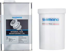 Shimano naaf olie En Dompelvat Blik 1L voor Interne naaf