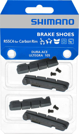 Shimano Remblokrubbers R55c4 Velgrem Carbon Zwart 2 Paar