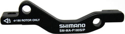 Shimano Remschijfadapter Sm-ma-f Voor 180 Mm Zwart
