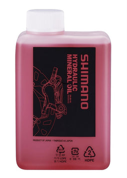 Shimano schijfrem olie mineraal fles 1L