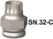 Shimano Snap.In afnemer pion SN.32-C (opsteek)