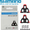 Shimano SPD-SL Schoenplaatje - Rood
