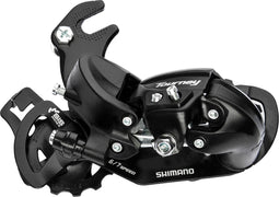 Shimano Tourney Ty300 Achterderailleur 6/7-speed Met Haak Zwart