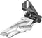 Shimano Voorderailleur Deore M6000 10s Triple Direct Mount Zilver