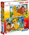 Clementoni - Puzzel - 2x60 Stukjes - The Lion King - Puzzel Voor Kinderen