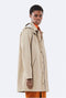 Rains Mac Coat 1512 - Unisex Regenjack - Licht gewatteerd - Beige