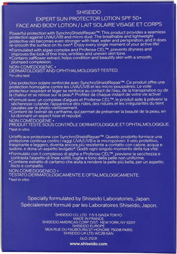 SHISEIDO - Expert Sun Protector Lotion SPF50+ - 150 ml - SPF 50+