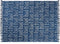 SHIVPURI - Plaid - Blauw - 130 x 180 cm - Katoen