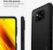 Spigen Poco X3 NFC - Rugged Armor - Schokabsorberend - Zwart