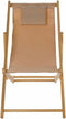 Solstol DKD Home Decor Bruin Natuurlijk Polyester MDF (57,5 x 113 x 77 cm)