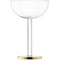 L.S.A. - Luca Champagne Glas 200 ml Set van 2 Stuks - Glas - Goud