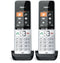 Gigaset COMFORT 500HX - DECT-handset - 2 handsets - zwart/zilver (2 stuks)