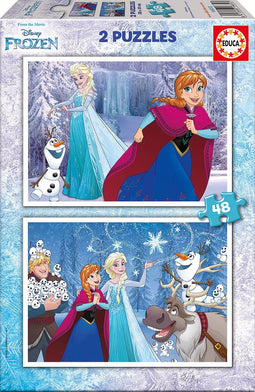 Educa - puzzel - 2 x 48 stuks - Frozen