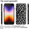 iMoshion Hoesje Geschikt voor iPhone SE (2022) / SE (2020) / 8 / 7 Hoesje Siliconen - iMoshion Design hoesje - Meerkleurig / Leopard Transparent