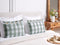 TAMNINE - Sierkussen set van 2 - Mintgroen - 40 x 60 cm - Polyester
